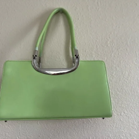 “Prada”Green Handbag - Picture 7 of 14
